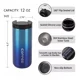 thumbnail image 2 of Vaso Termico Vino Café Te 400ml Acero Inoxidable W/calor/frí, 2 of 6