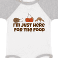 thumbnail image 4 of Inktastic Thanksgiving Here for the Food Boys or Girls Baby Bodysuit, 4 of 5