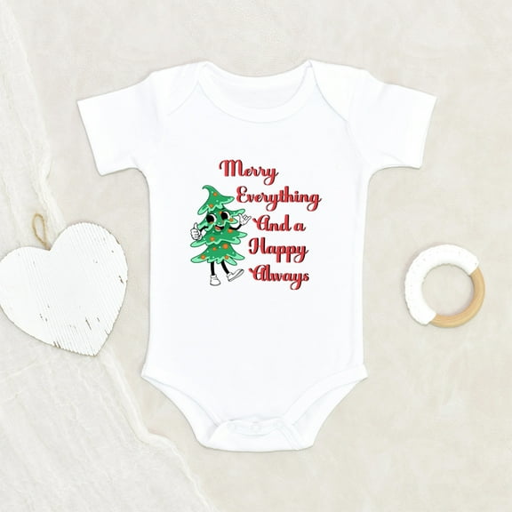 Newbabywishes - Merriest Everything and A Happy Always Christmas Baby Clothes for Boys and Girls