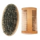 thumbnail image 2 of Kit de Peine Cepillo Profesional Barba Bigote Cerdas de Jabalí Dara Baby HOM00013, 2 of 7