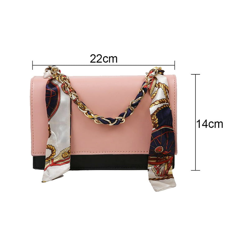 Women's Fashion Crossbody Bags Lightweight Chain Strap Quilted