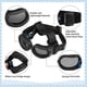 thumbnail image 3 of S Dog Goggles Uv Doggy Sunglasses Pet Dog Glasses Cycle Safety Hat With Adjable, 3 of 5