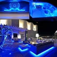 thumbnail image 2 of Blue 16.4ft LED Strip Lights Kit with RF Remote 5050 Tape Lights 6000K for Indoor, 2 of 12