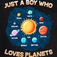 thumbnail image 3 of CafePress - Just A Boy Who Loves Planets I Funny Science Sweatshirt - Pullover Hoodie, Classic & Comfortable Hooded Sweatshirt, 3 of 4