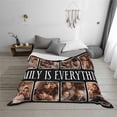 thumbnail image 6 of Personalized Picture Blankets with Family is Everything Custom Blanket with Picture for Mom Dad Grandpa Grandma Daughter Son Customized Throw Blankets for Thanksgiving Christmas, 6 of 6