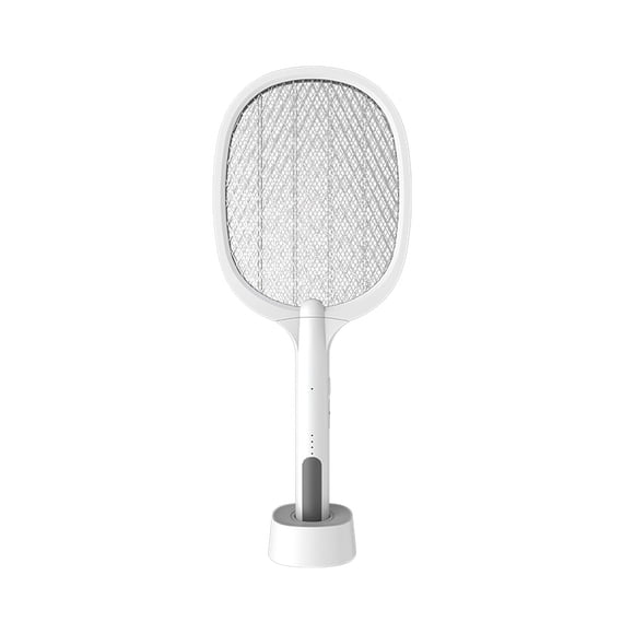 Raqueta De Mosquitos Eléctrica, Marco Ergonómico Montado En Bastidor, Práctica Trampa Para Matar Insectos, Accesorio Antimoscas Para Murciélagos E Insectos Para Uso Doméstico Methold HA015973-00