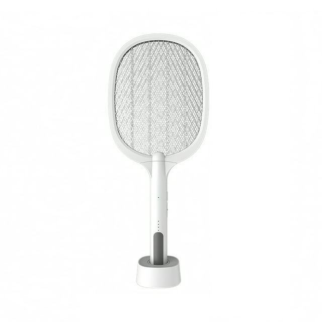 Raqueta De Mosquitos Eléctrica, Marco Ergonómico Montado En Bastidor, Práctica Trampa Para Matar Insectos, Accesorio Antimoscas Para Murciélagos E Insectos Para Uso Doméstico Methold HA015973-00