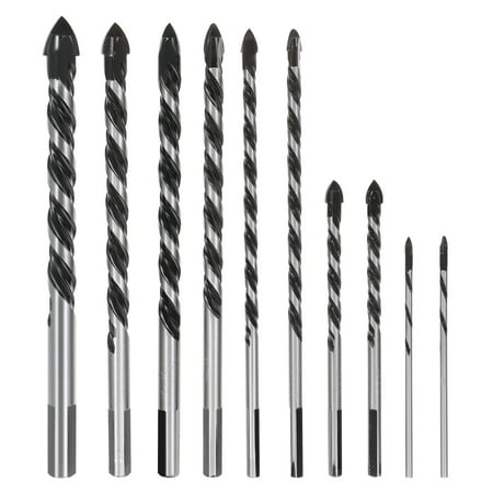 

FRCOLOR Drill Bit Concrete Set Cement Core Bits Block Coring Mixer Diamond Masonry 10Mm Hammer Glass Professional Tile Brick