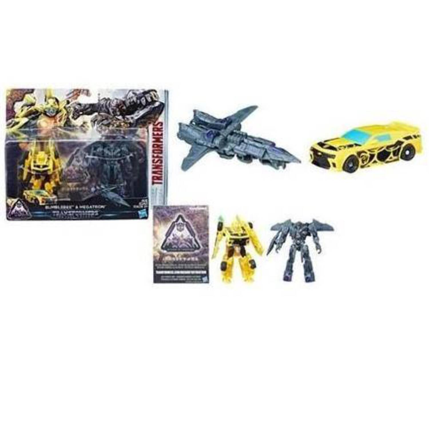 Transformers Mission to Cybertron Bumblebee & Megatron Action Figure 2-Pack