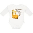 thumbnail image 3 of Inktastic My Grammie Loves Me Boys or Girls Long Sleeve Baby Bodysuit, 3 of 5