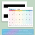 thumbnail image 4 of Calendario MagnéTico para Refrigerador, el Calendario del Refrigerador Va Desde de 2024 Hasta Junio de 2025, Calendario de 18 Meses Como Se Muestra, 4 of 5