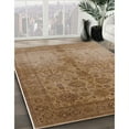 thumbnail image 2 of Ahgly Company Indoor Rectangle Mid-Century Modern Light Brown Oriental Area Rugs, 8' x 12', 2 of 6
