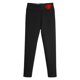 thumbnail image 1 of Gibobby pantalones de mujer Leggings de lana de gruesos de terciopelo para mujer, pantalones cálidos de cintura alta estampados para otoño e invierno（Negro， S), 1 of 4