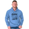 thumbnail image 5 of Outer Space Galaxy Adventure Cool UFO Hoodie Sweatshirt Women Men Brisco Brands S, 5 of 6