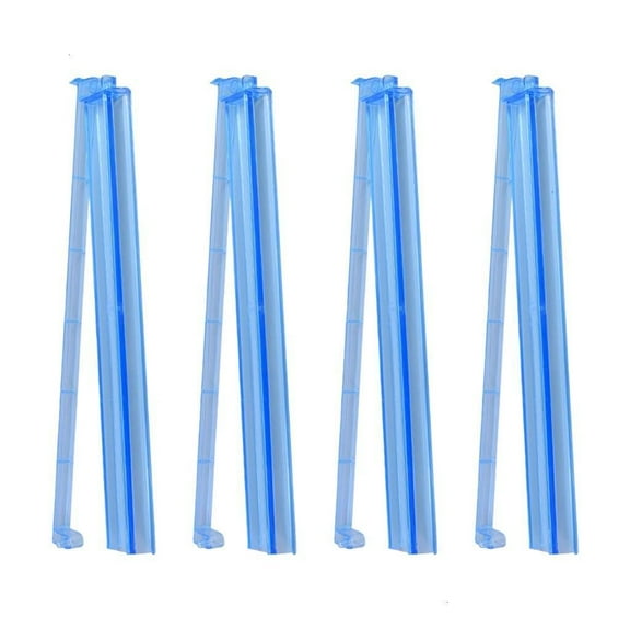 Professional Mahjong Accessories 4pcs Clear Acrylic Mahjong Racks With Pusher