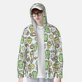thumbnail image 2 of Fotbe Frog With Sweet Chaqueta con Protección Solar UPF 50+ para Hombre y Mujer, Camisa con Capucha y Bolsillos-3X-Large, 2 of 7