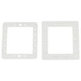 thumbnail image 4 of Swim Central Hydrotools Swimming Pool Skimmer Face Plate and Butterfly Gasket - 8.25" - White, 4 of 5