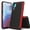 Red, variant on TCL 20 Pro 5G Case, [Not Fit TCL 20S] Military Grade 6 Feet Drop Test Protection Dual Layer Cover with [Temerped Glass Screen Protector]-Blue