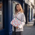 thumbnail image 6 of FORMRS 15"-15.6" Laptop Sleeve Protective Case Soft Carrying Quilted Computer Bag Cover, Playful Strawberries, 6 of 7