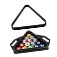thumbnail image 4 of koolsoo Support de Billes Triangle pour Débutants Cadre Triangle pour Maison Snooker Intérieur Noir, 4 of 9