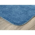 thumbnail image 6 of Garland Rug Traditional Washable Bath Rug Set, 3 Piece Set (21"x34" Bath Rug, Contour Rug, & Toilet Lid) Basin Blue, 6 of 7