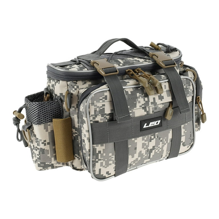 Fishing Tackle Bag Shoulder Bags Waist Pack Fish Lures Gear Utility Storage Fishing  Rod Box Bag Tactical Bag Military Men XA1G - AliExpress