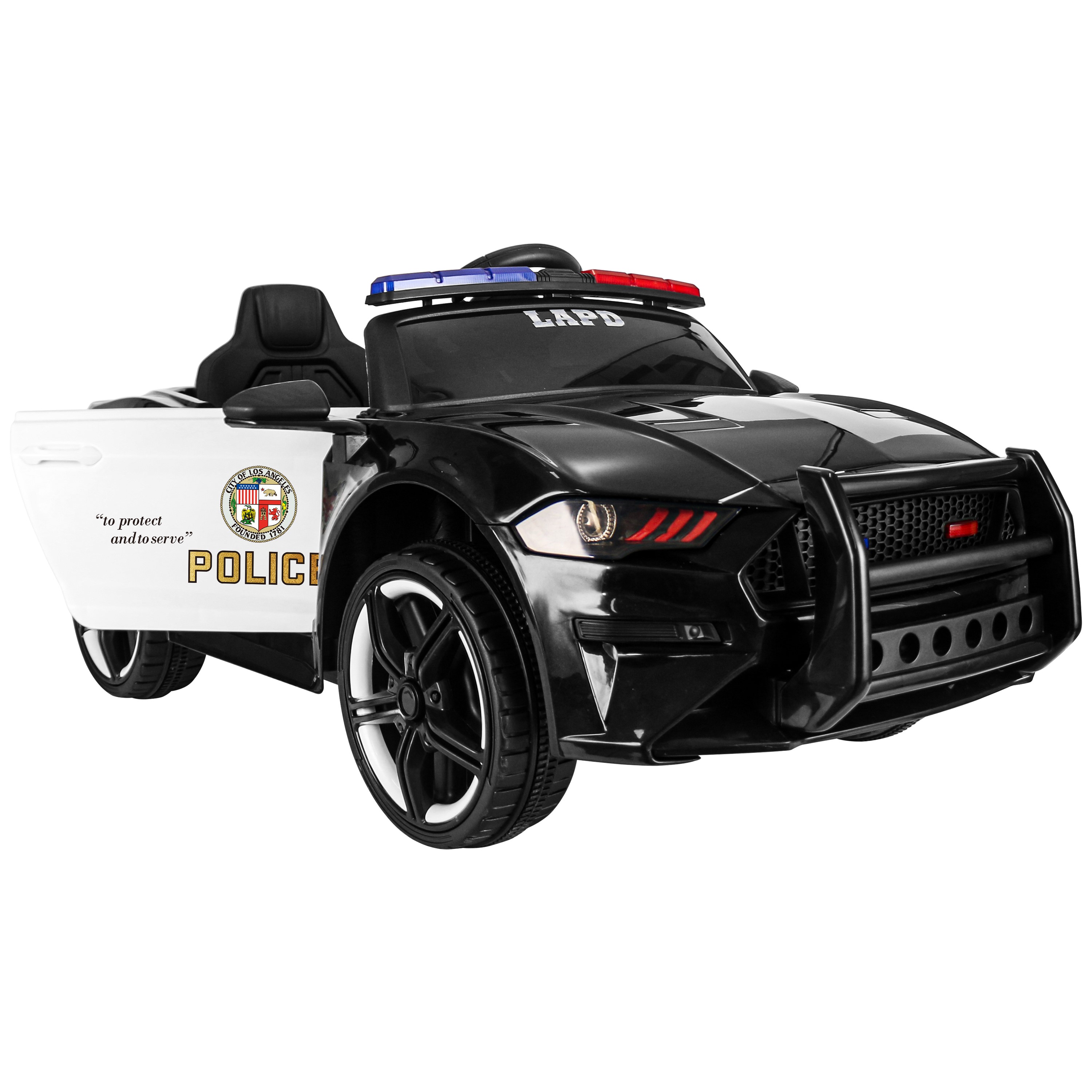 LAPD Police Car 12V Ride On Toy for kids by Kool Karz Playground ...