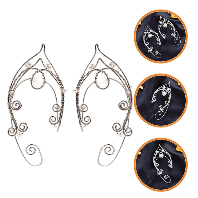 ADDHAT 1Par Ear Wraps Pendientes De Cobre Multicolor Para Y Uso Diario