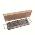 thumbnail image 1 of Greeniant Soporte de pierna de pollo BBQ Soporte de pierna de pollo plegable de acero inoxidable plateado Estufas de camping No.1 Greeniant OD009681-01, 1 of 1