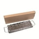 thumbnail image 1 of Soidarity Soporte de pierna de pollo BBQ Soporte de pierna de pollo plegable de acero inoxidable plateado Estufas de camping No.1 Soidarity OD009681-01, 1 of 6