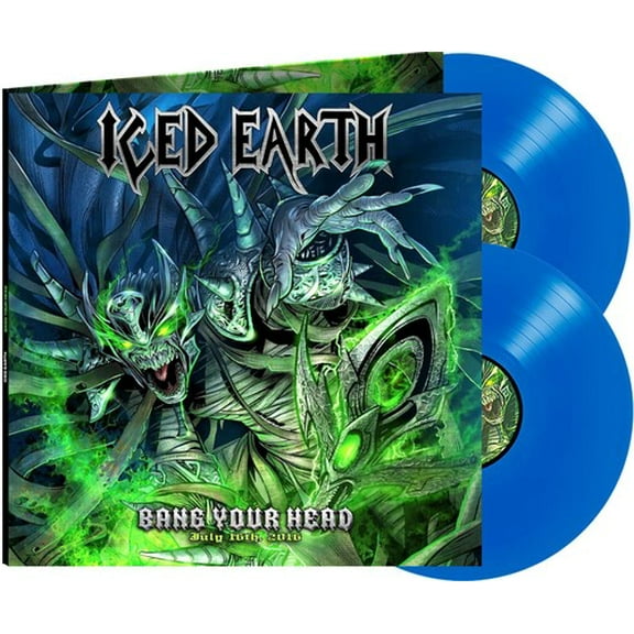 Iced Earth - Bang Your Head - Blue - Music & Performance - Vinyl