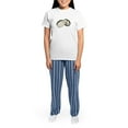 thumbnail image 4 of CafePress - Irish Bodhran Drums Pajamas - Women's Short Sleeve Print T-Shirt and Pants Light Cotton Pajama Set, 4 of 7