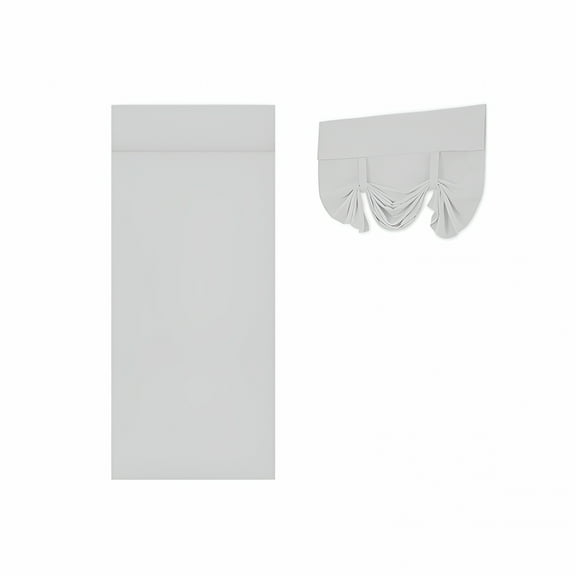 AUQ French Privacy Door Curtains for Door Window,French Door Blinds for Glass Door,Thermal Insulated Tie Up Shade Door Window Covering for Bedroom French Door Curtains