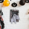 thumbnail image 4 of Drses‌‌ Halloween Tombstone Decoration - Motion-Activated Glowing Screaming Hanging Ornament For Spooky Decorations, 4 of 5