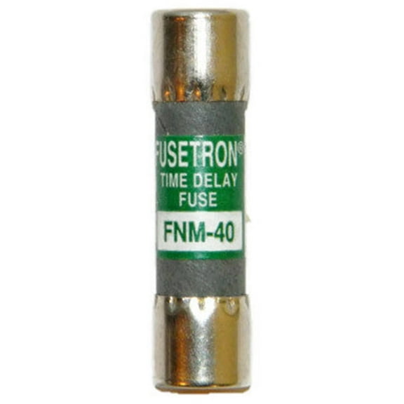 Bussmann FNM-40, 40 Amp (40A) 250V Midget Time-Delay Class CC Fuse