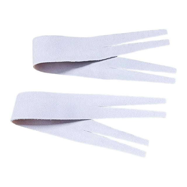 Bunblic Cymbal Hand Straps Percussion Instrument Accessories Musicians Practical Lightweight Cymbal Hand Belts for Musical Events Gray White