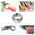 thumbnail image 4 of BLUEBROOK 100pcs Fishing Ring 3.7-14mm High Quality Stainless Steel Split Rings Double Circle Round Snap Pesca Accessories size13, 4 of 6