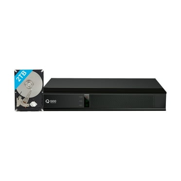 QSEE 5MP Digital Video Recorder, Pre-install 2TB Hard Drive, Hybrid DVR Recorder, QH08052DR
