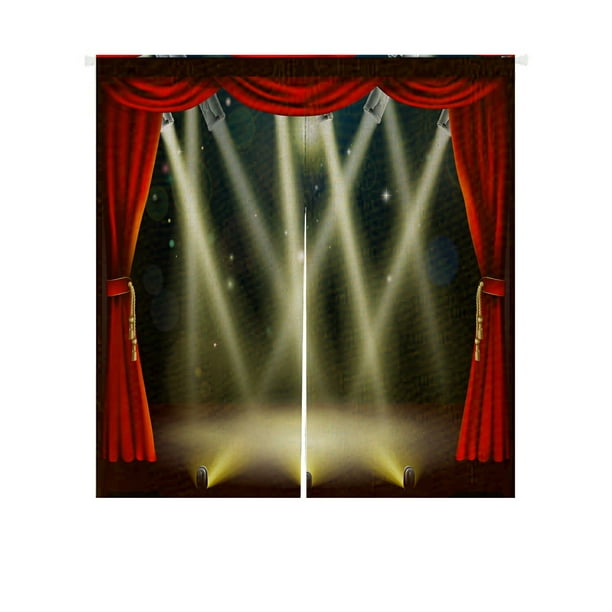 ECZJNT Theater Stage Stage Lights Spotlights Footlights Japanese Noren