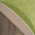 thumbnail image 3 of Nourison Essentials Indoor/Outdoor Green 8' x round Area Rug, (8 Round), 3 of 11