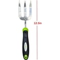 thumbnail image 2 of Garden Guru Stainless Steel Hand Weeder Fork Tool with Ergonomic Handle for Gardening, Loosening Soil and More, 2 of 6