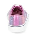 thumbnail image 3 of Wonder Nation Girls Low-Top Skate Sneakers, Sizes 1-13, 3 of 6