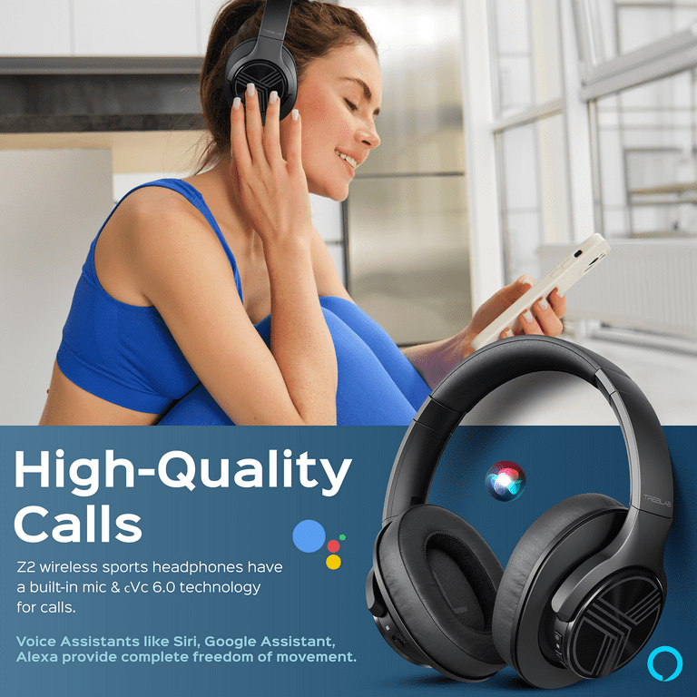 【R&B】Treva Treblab Z2 Wireless Active Noise Cancelling Over-Ear