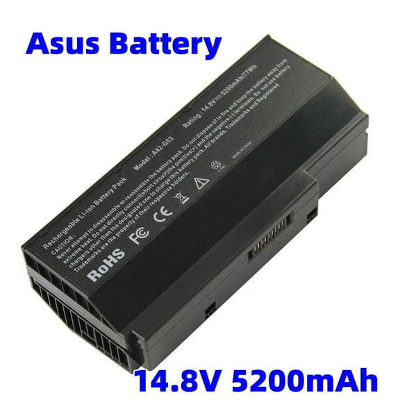 A42-G73 Battery Replacement for Asus G73Jw G73SW G73SW G53 G53JQ G53Jw G53SW G53Sx A43-G73 07G016DH1875 07G016HH1875 70-NY81B1000Z 90-NY81B1000Y[14.8V/4400mAh/65Wh]