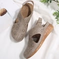 thumbnail image 5 of YOUYEDIAN Orthopedic Shoes for Women 2026 Wide Slip on Non Slip Mesh Sneakers Summer Casual Lightweight Closed Toe Arch Support Shoes (Khaki), 5 of 9