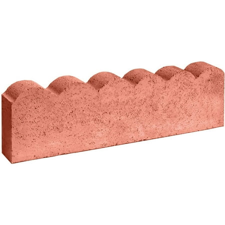 24" Red Concrete Edging - Walmart.com