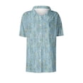 thumbnail image 5 of Ailaofu Womens Button Down Shirts short Sleeve Cuffed Business Work Tunic Top with Pocket Collared Blouses, 5 of 5