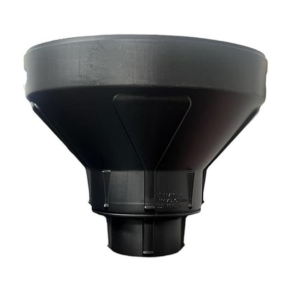 Heavy Duty Funnel - Large 4.5" & 6.5" Spill-Proof Plastic Funnel for Gas, Oil, Transmission Fluid - Automotive, Home, DIY - U1007