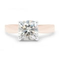 thumbnail image 2 of AFFY 2CT Moissanite Diamond Engagement Ring for Women in 14K Rose Gold over Silver-10, 2 of 8