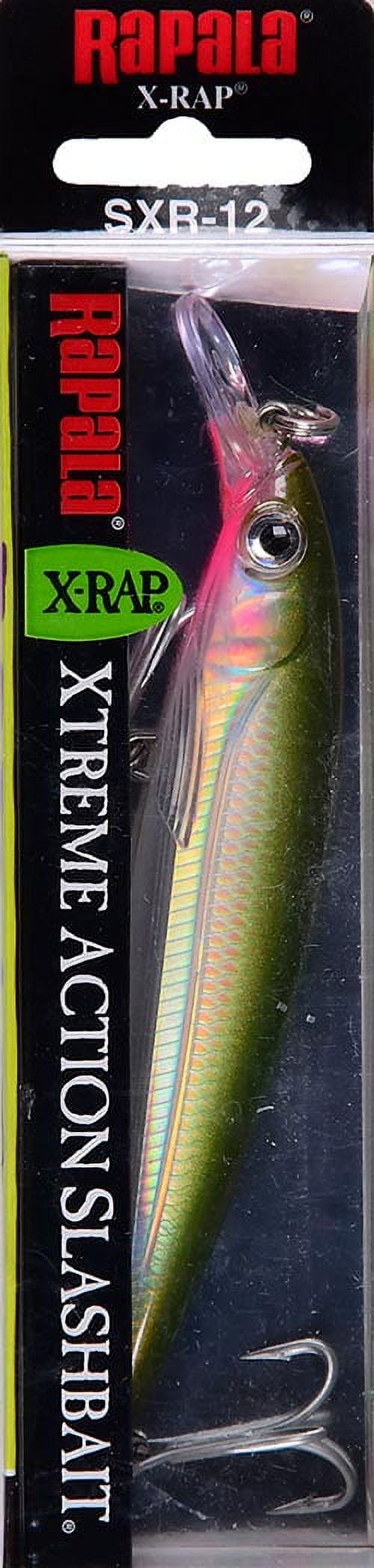 (2 pack) Rapala X-Rap Saltwater 12 Jerkbait Fishing Lure 4.75" 3/4oz Olive Green